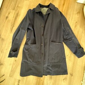 Charles Tyrwhitt Dark Blue Trench Coat